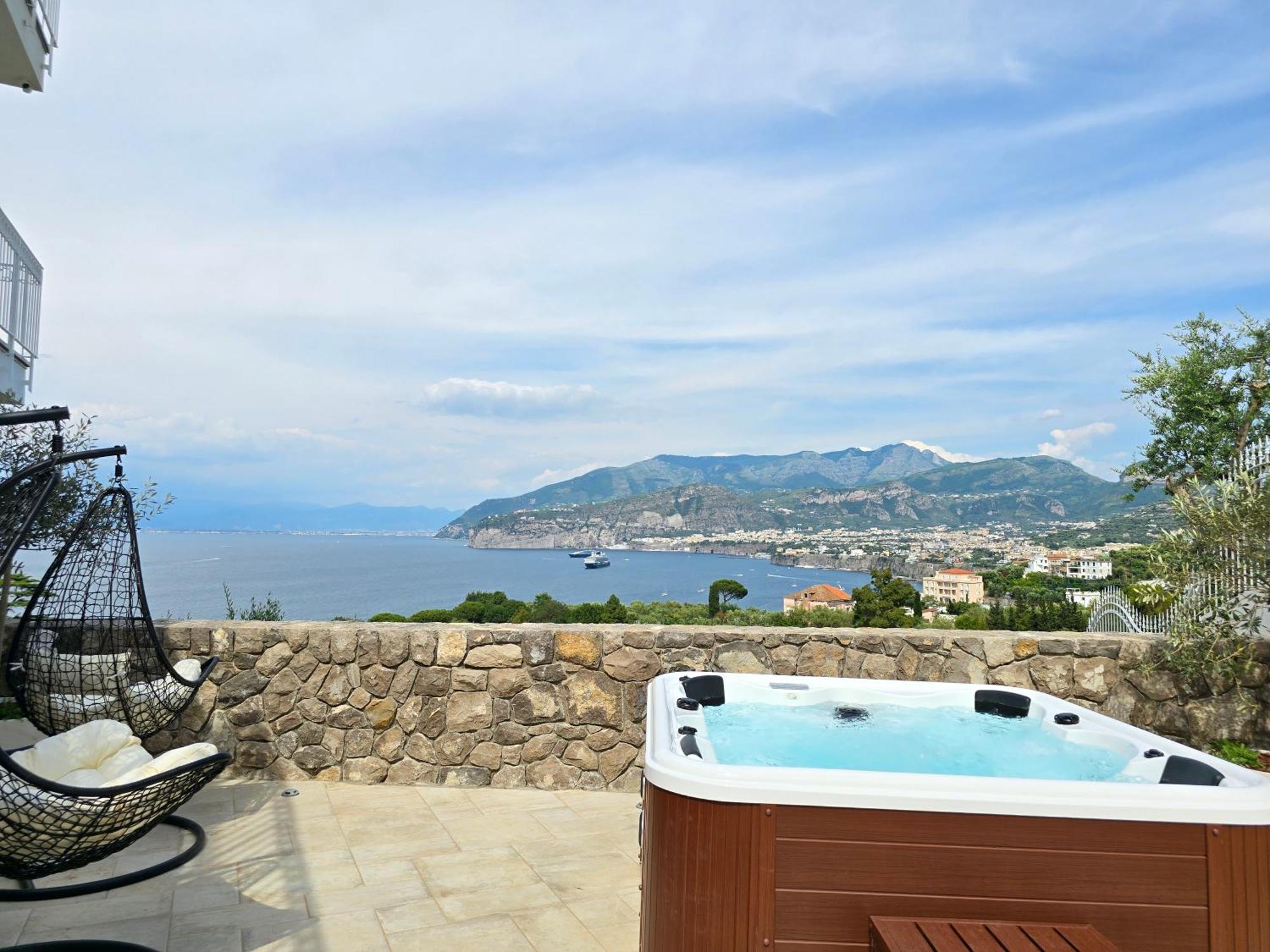 Laca - Sensational Coast View With Jacuzzi Sorrento